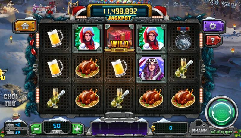 Giới thiệu về game slot Mỹ Nhân Giáng Sinh