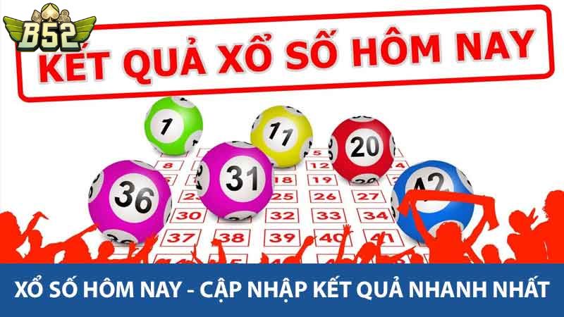 Xổ số hôm nay - Cập nhập kết quả nhanh nhất